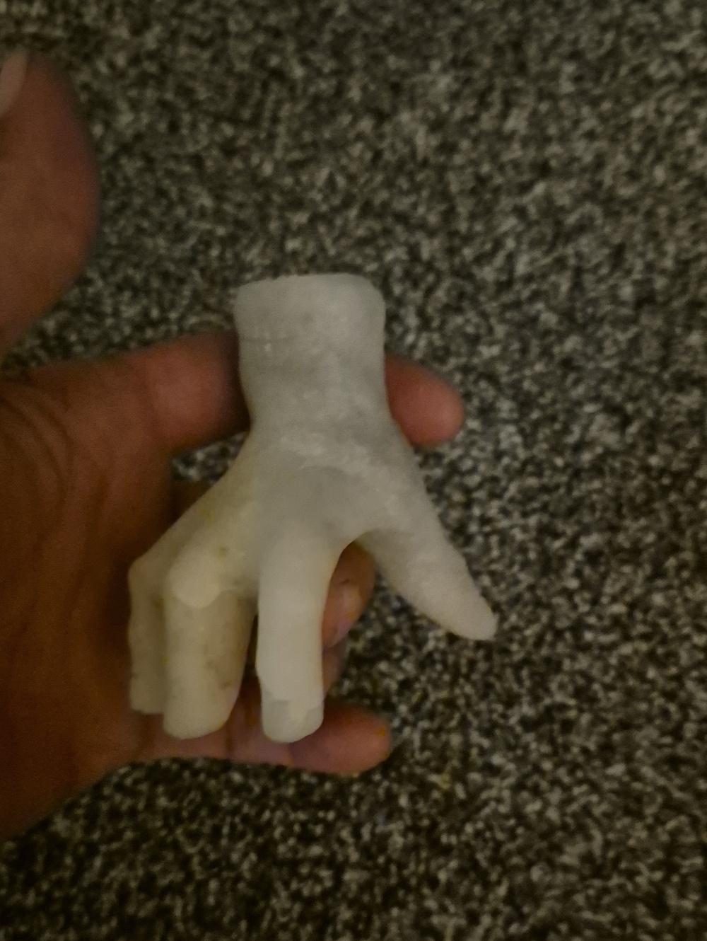 Crystal Carved Hand